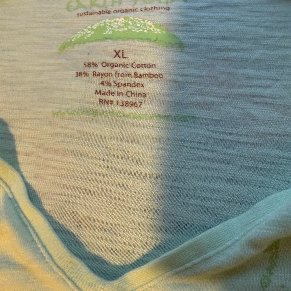 Earth Yoga Women’s Cotton Short Sleeve - Picture 4 of 5